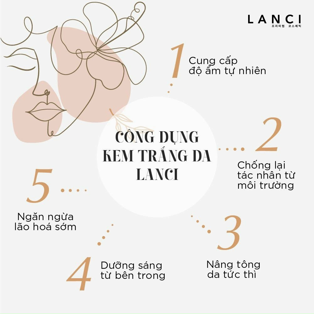 Lanci kem trang da