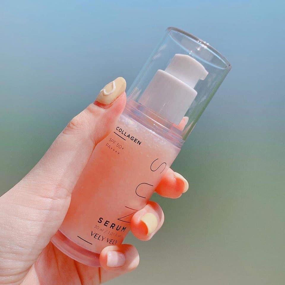 Sun Serum Collagen Vely Vely chong nang (30ml)