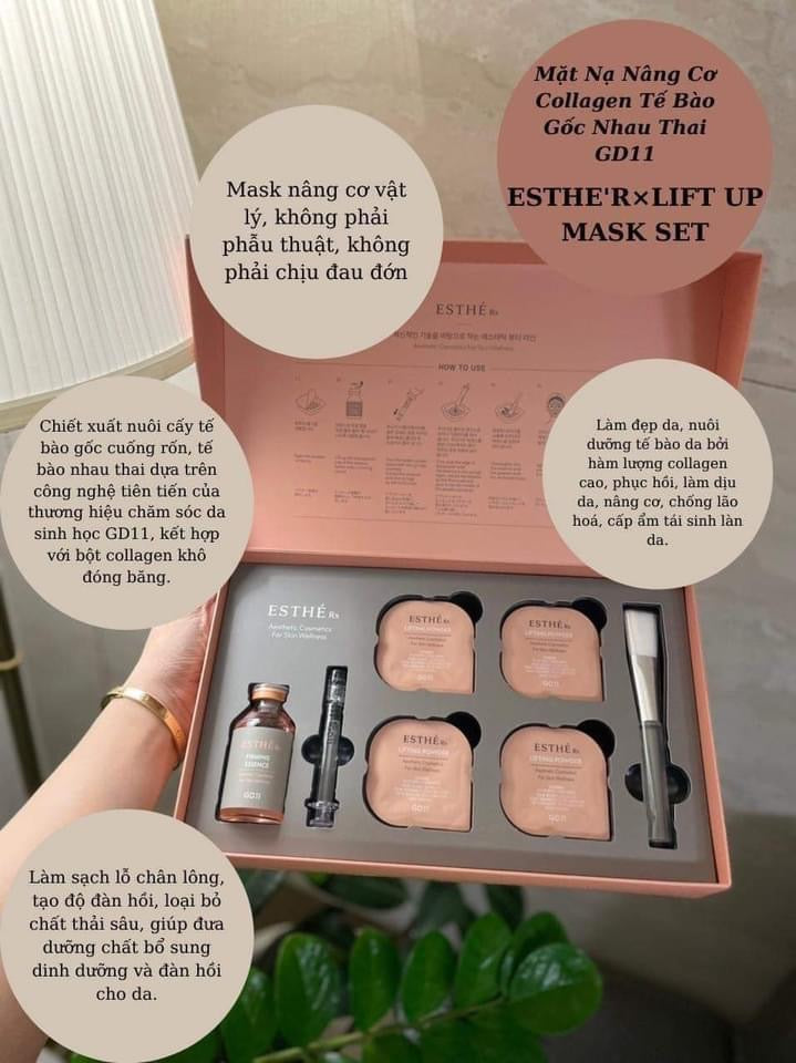 Set mat na nang co Esthe lift up (8 lan)
