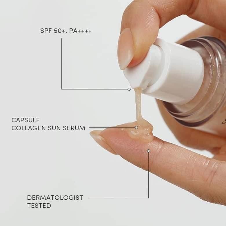 Sun Serum Collagen Vely Vely chong nang (30ml)