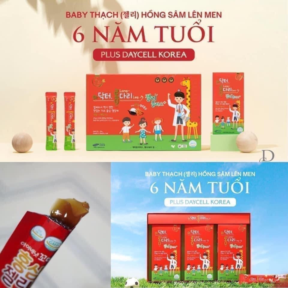 Thach hong sam len men baby Daycell(ship bỏ hộp lớn)