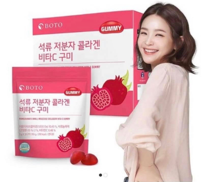 Keo deo gummy Boto Collagen luu vita c
