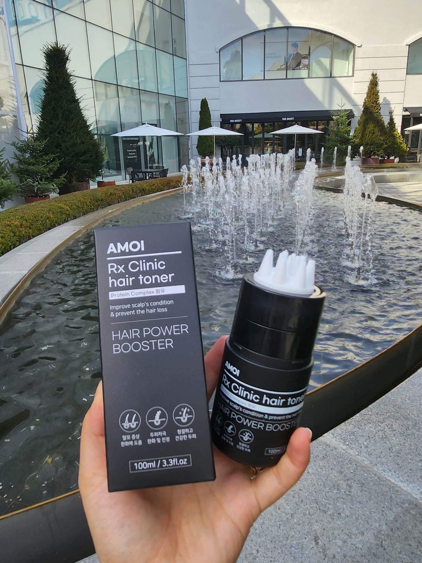 Amoi hair toner lan moc toc