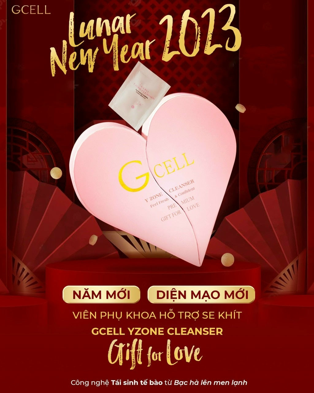 Vien dat vung kin Gcell ( mẫu mới )