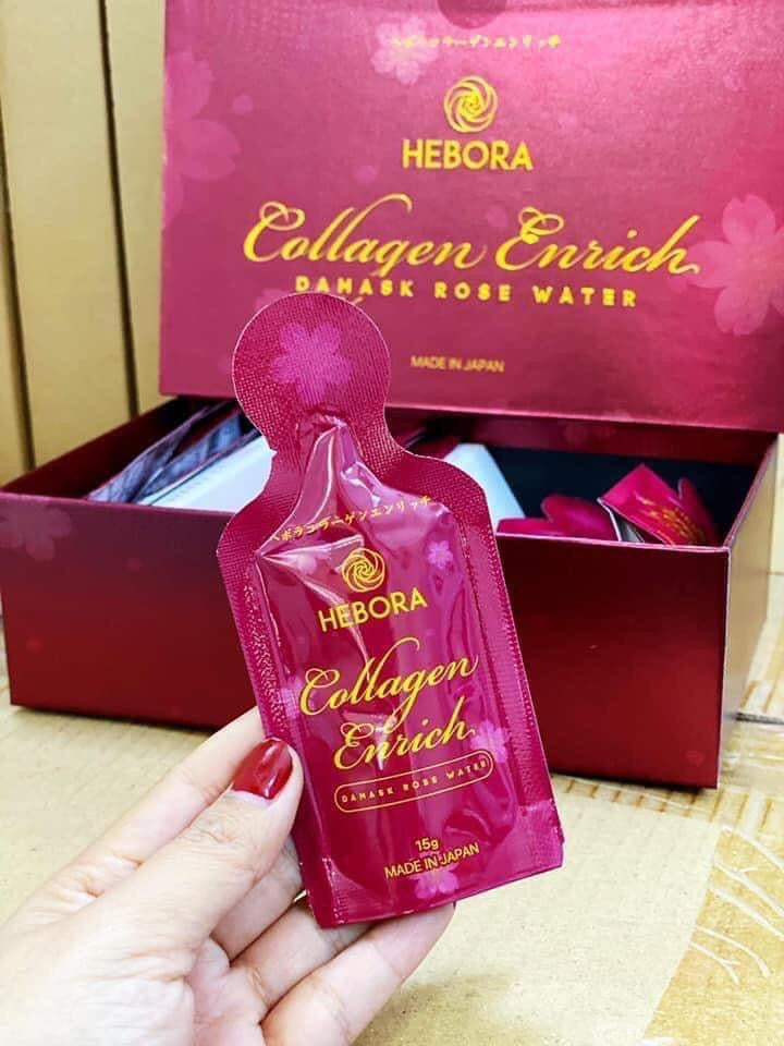 Collagen Hebora Enrich Damask rose water