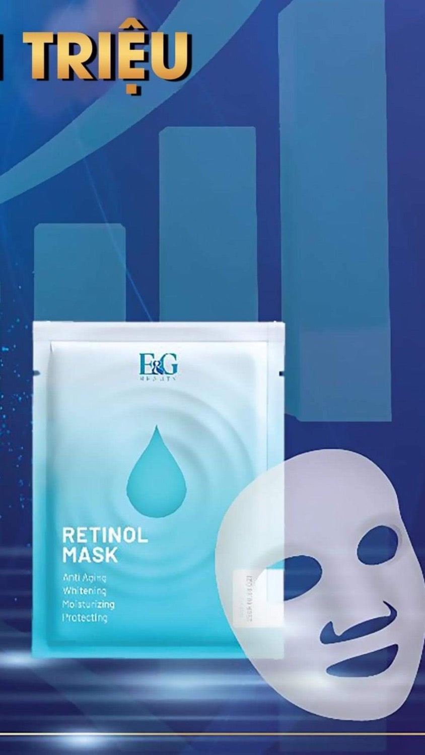 Retinol Mask E&G Beauty (hop 3mieng)