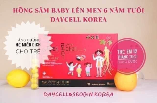 Hong Sam Baby Daycell( ship bỏ hộp lớn)