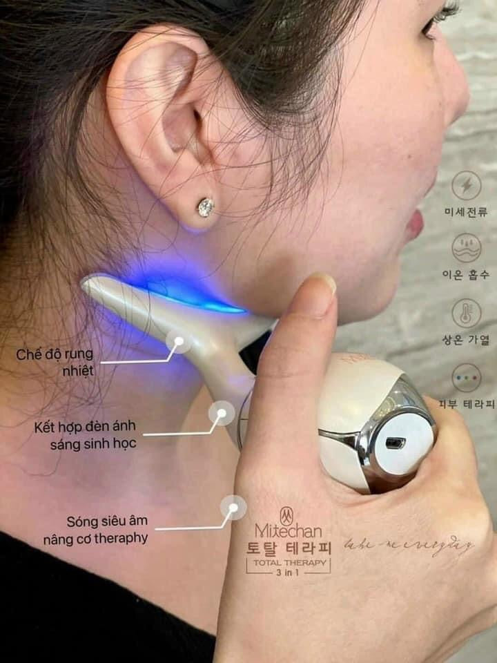 May Nâng Cơ Trẻ Hoá Tại Nhà Với Mitechan Total Theraphy 3 in1