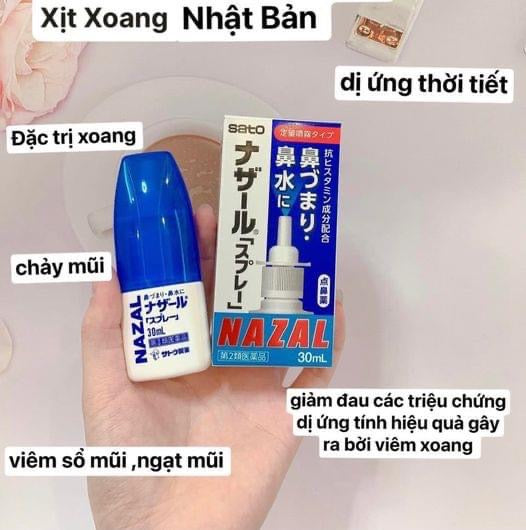 Xit mui Nazal Japan 30ml