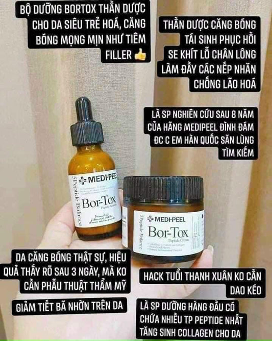 Medipeel bortox peptide combo(1 ampoule 1 cream )