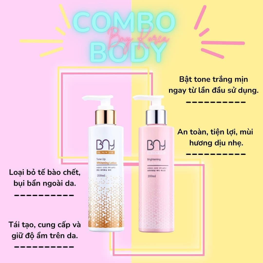 Combo tam va lotion BNY