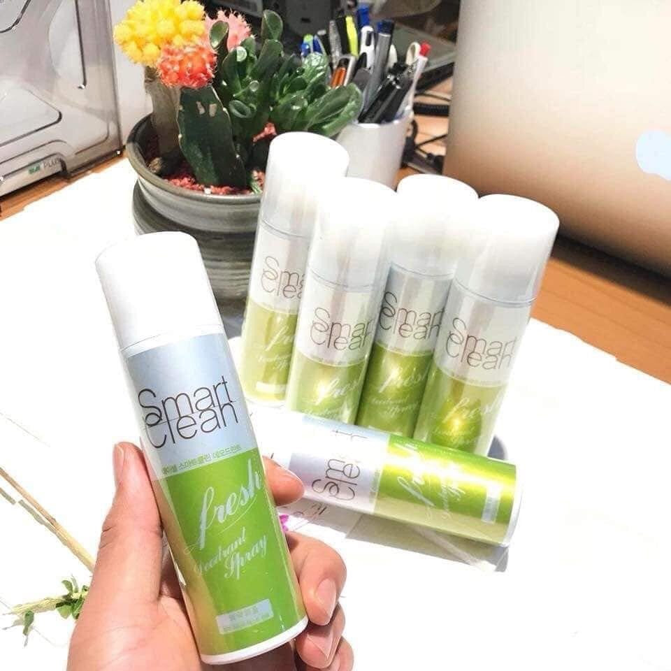 Smart clean deodorant spray