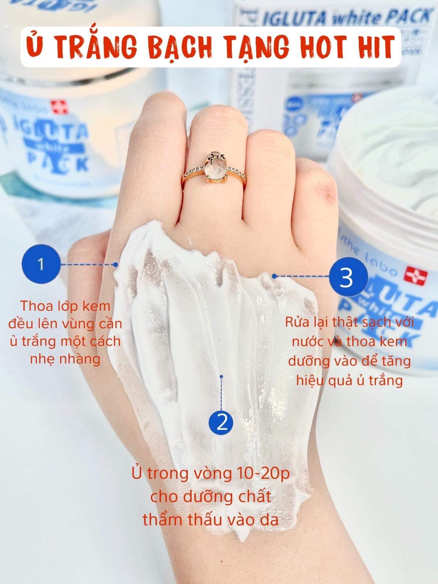 U trang (body & face) Igluta pack
