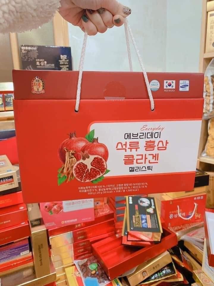 Thach luu hong sam collagen Dream