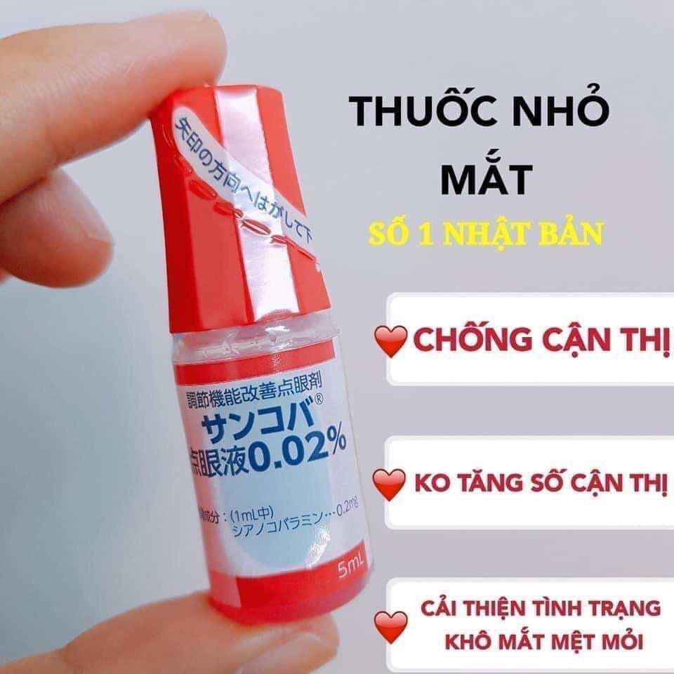 Thuoc nho mat Sancoba Japan (hôp 10lo)