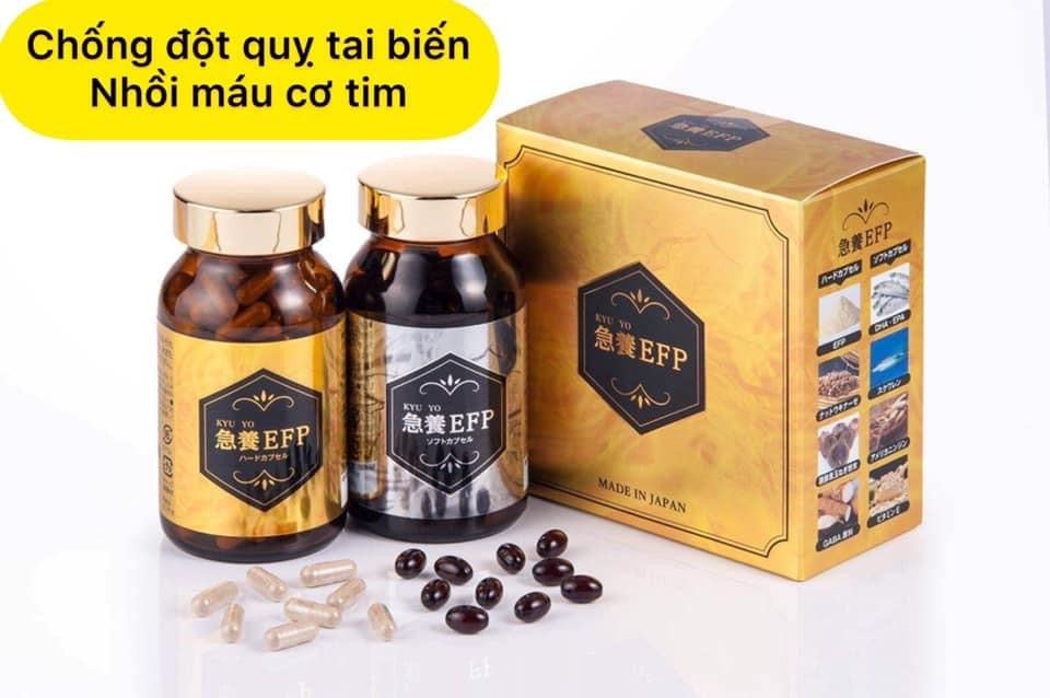 Thuoc bổ chong đot quy & nhoi mau co tim EFP japan