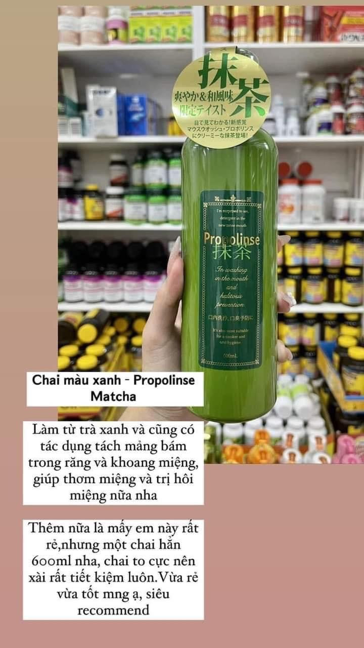 Nuoc suc mieng propolinse (xanh)