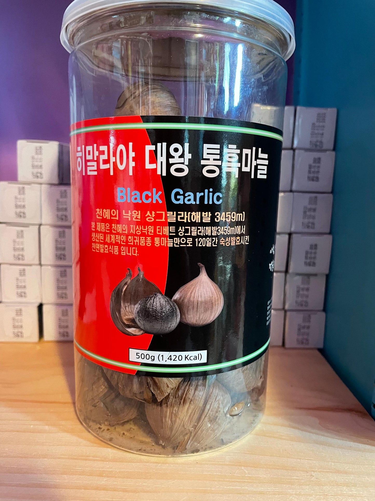 Toi den Black garlic ( nguyen lieu China, san xuat tai Korea)