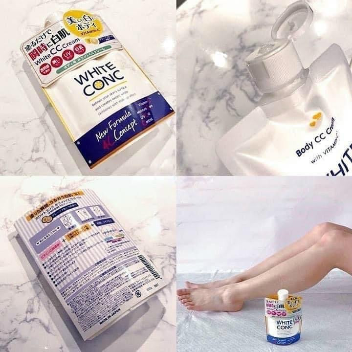 Lotion duong trang body ConC Japan