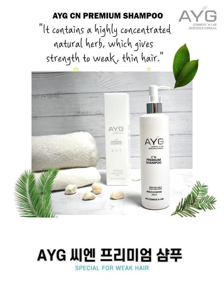 AYG Dau goi rung toc 300ml korea