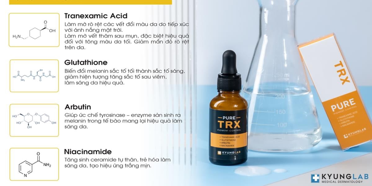 TRX Pure Kyunglab pigment control Tinh chat dac tri nám trang da