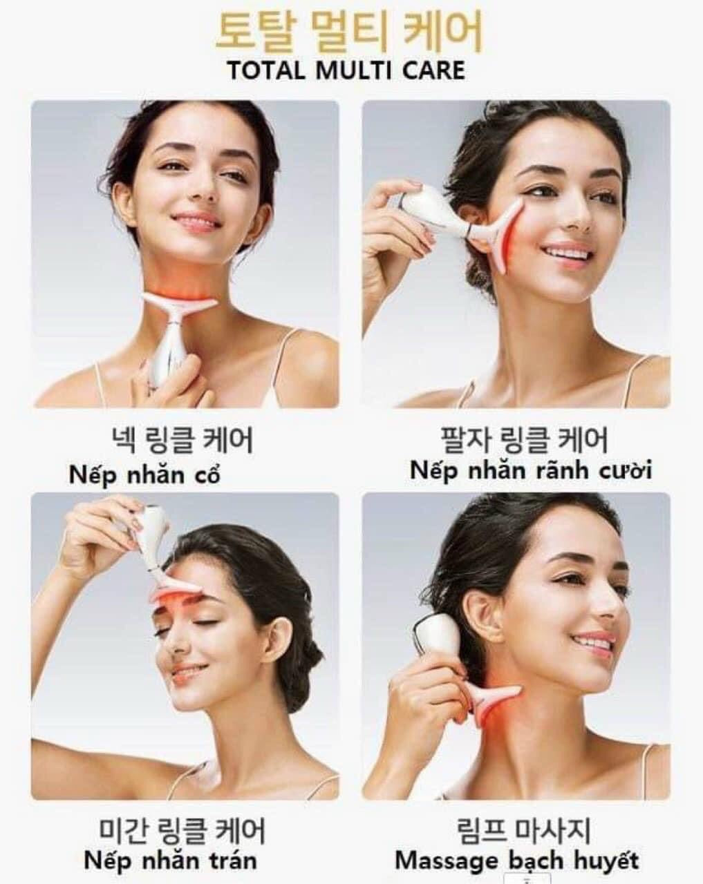 May Nâng Cơ Trẻ Hoá Tại Nhà Với Mitechan Total Theraphy 3 in1