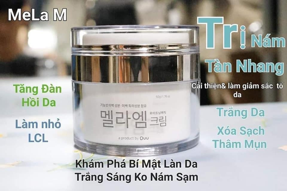 Kem tri nam Mela M ( mẫu mới )