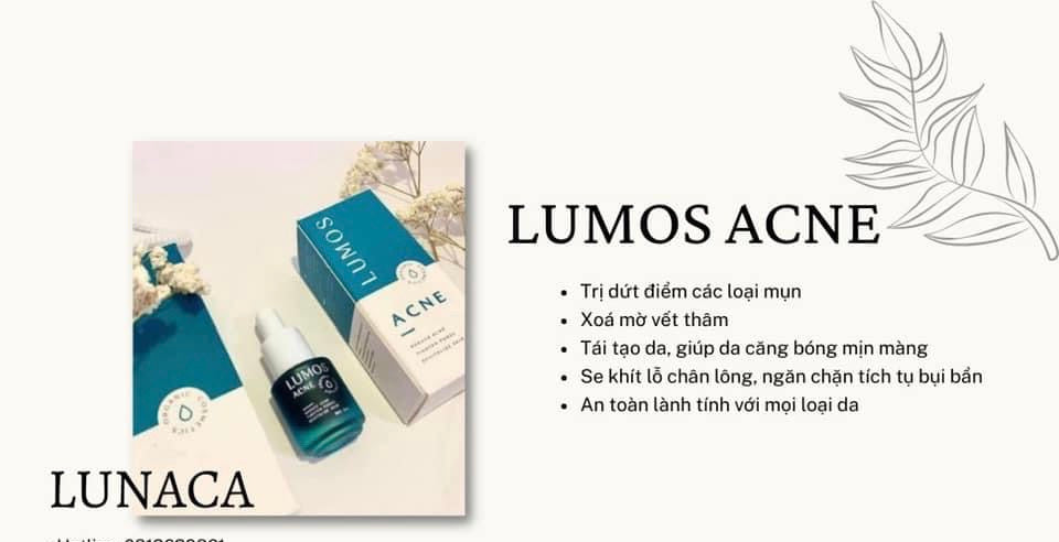 Serum lumos acne mun ( mau moi)