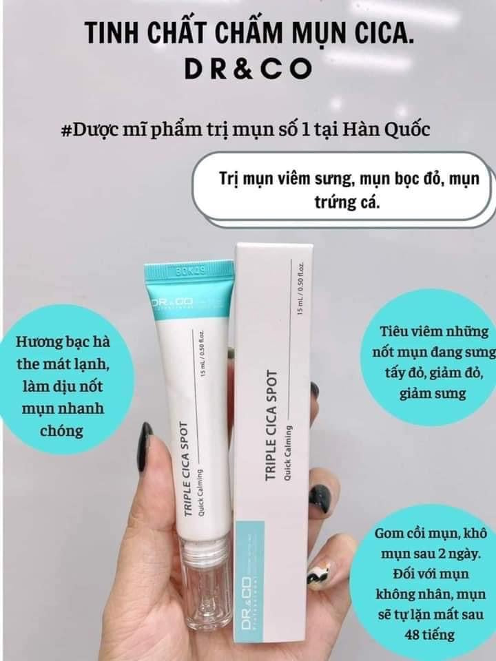 Tinh chat cham mun Cica Triple spot