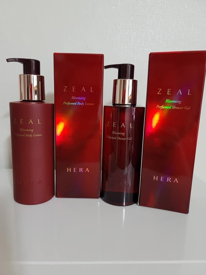 Set tam va duong the body Hera zeal blooming