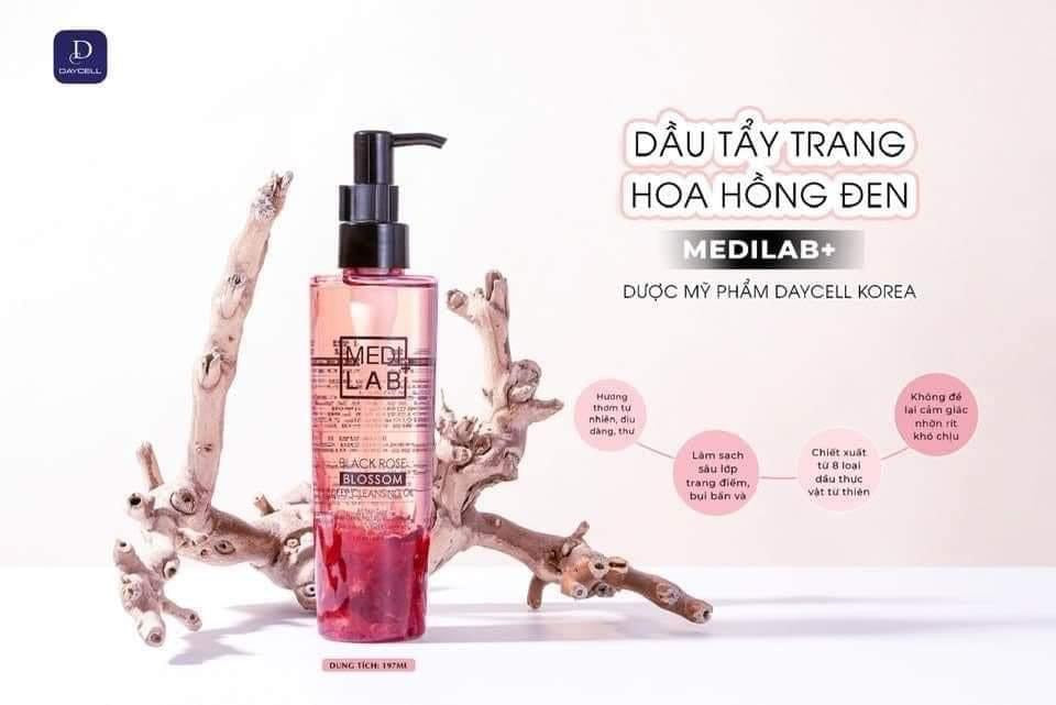 Dau Tay trang medilab hoa hong den