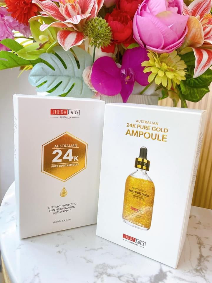Serum Pure Gold vang 24k ampoule Uc