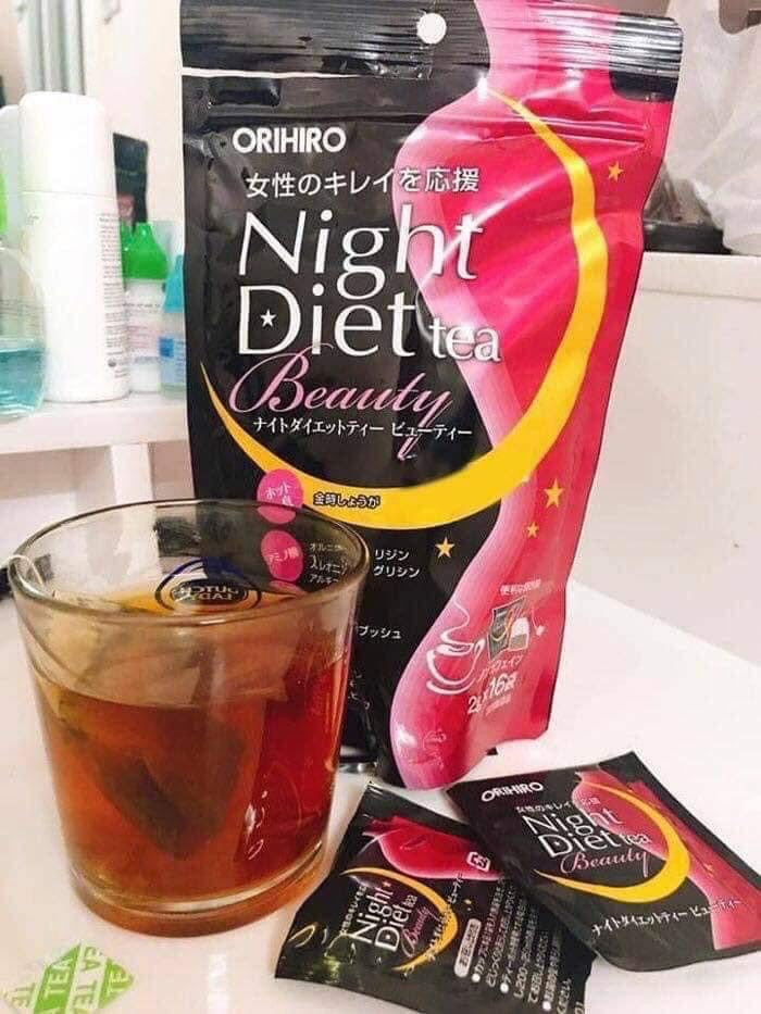 Night diet tea beauty (16goi) Orihiro