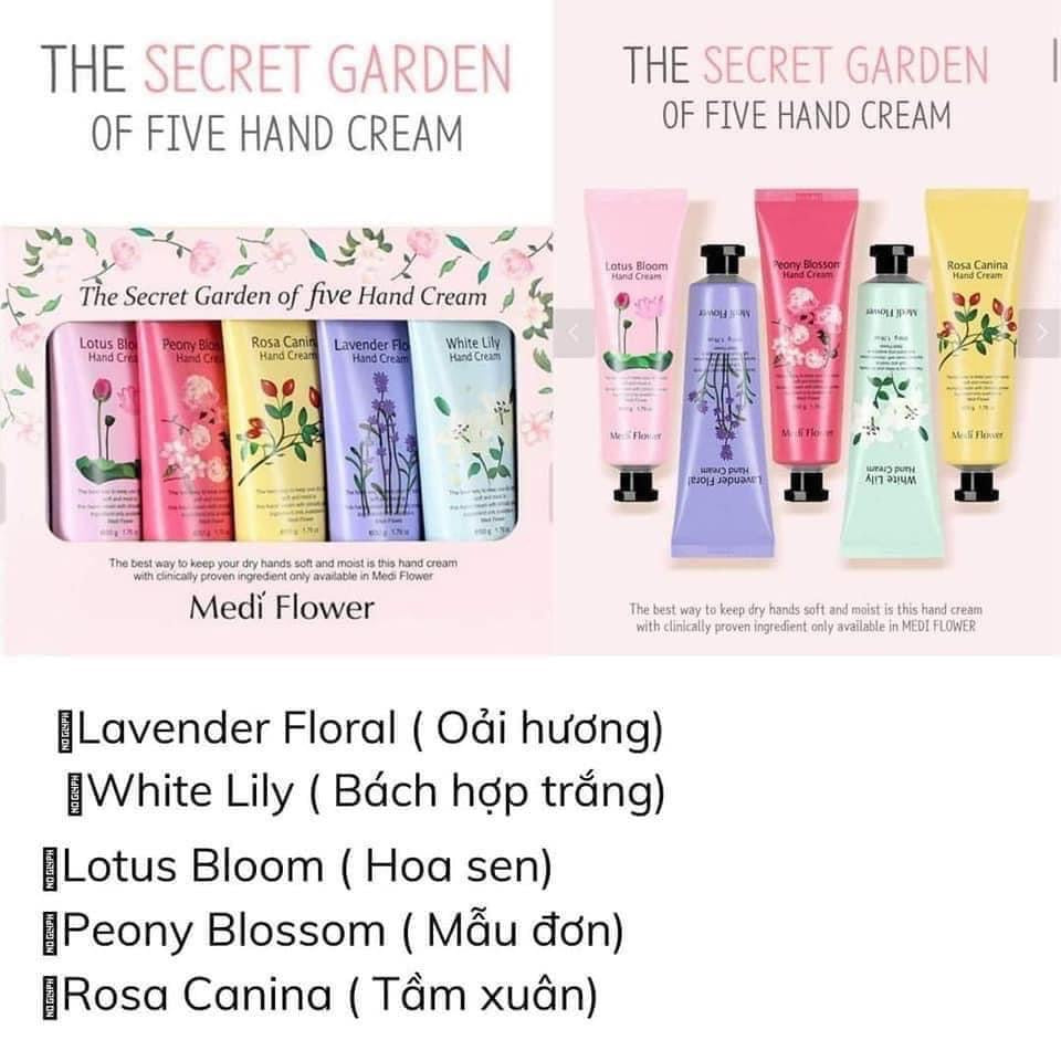 Set duong da tay (5 typ) Mediflower