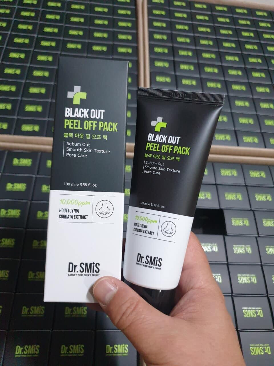 U na lot mun Black out peel off pack