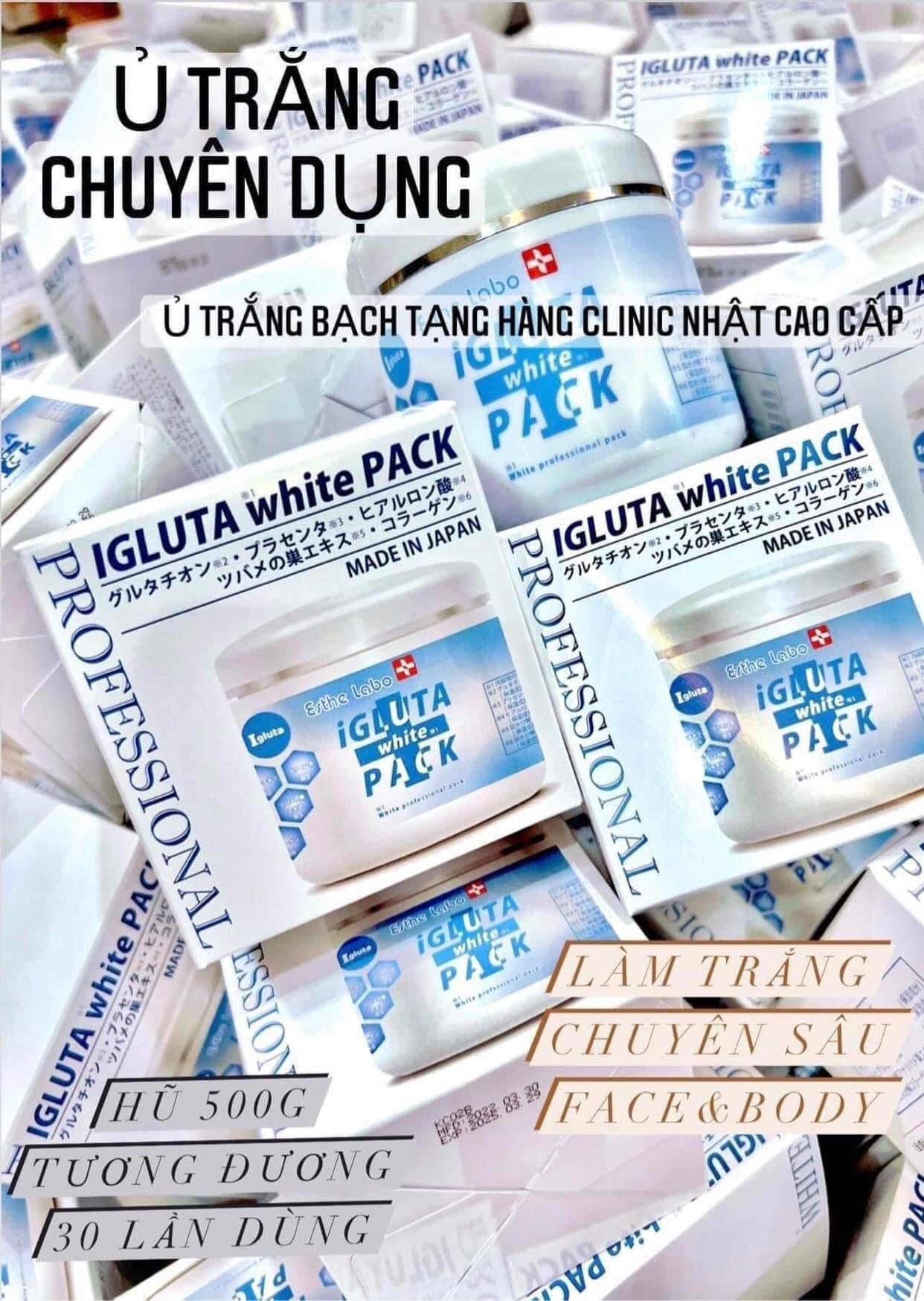 U trang (body & face) Igluta pack