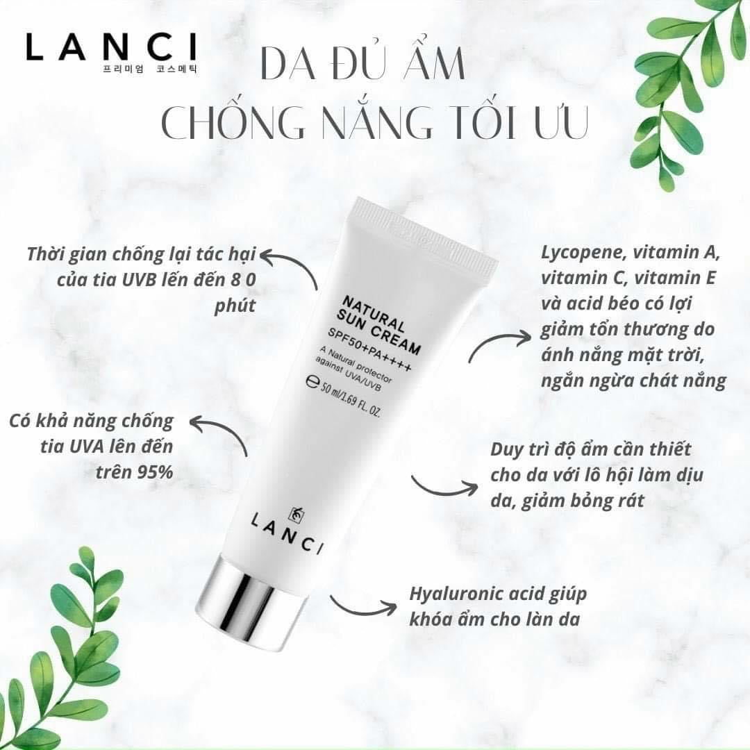 Kem chong nang Lanci
