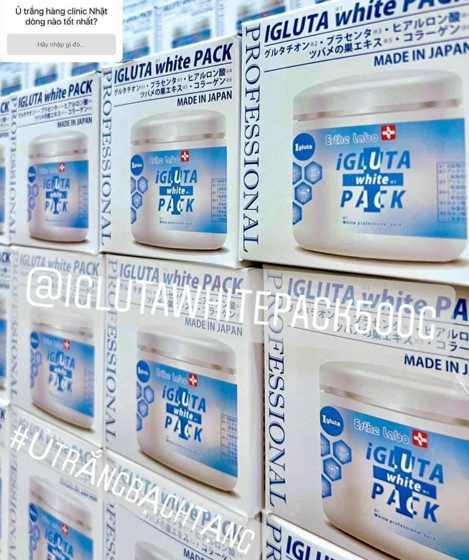 U trang (body & face) Igluta pack
