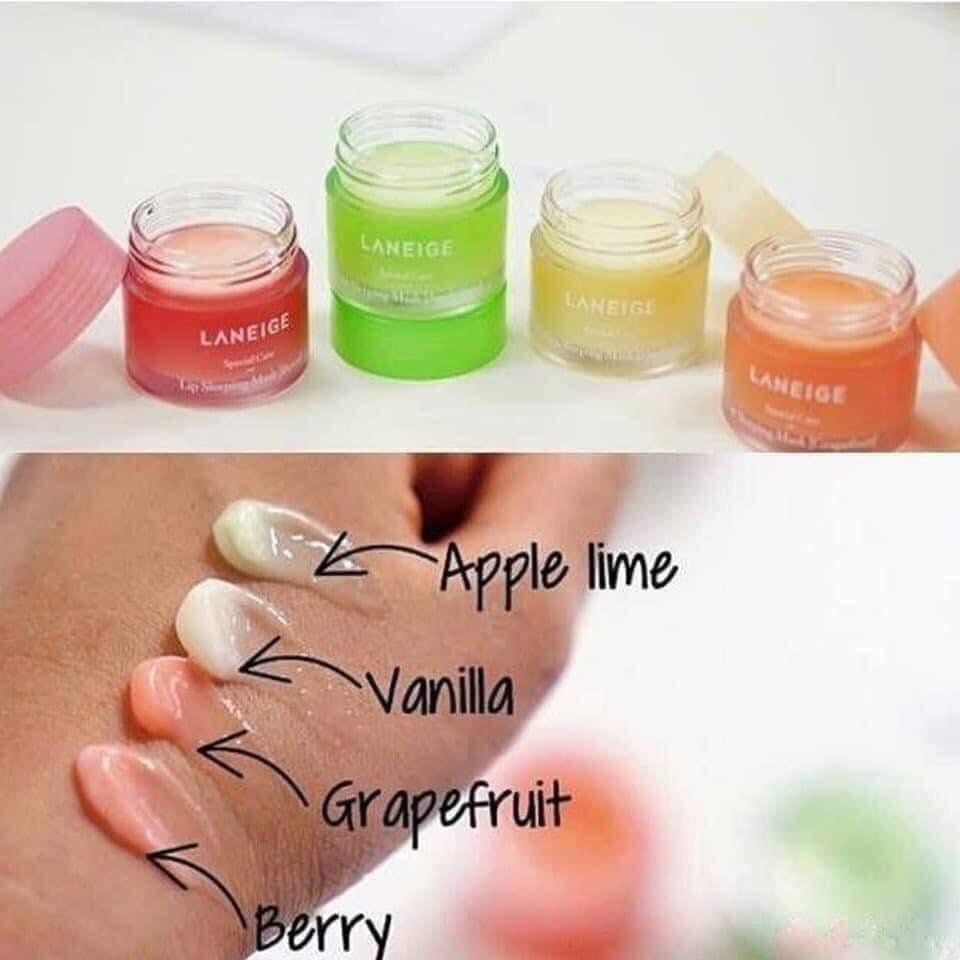 MẶT NẠ MÔI LANEIGE (SET 4 hu)