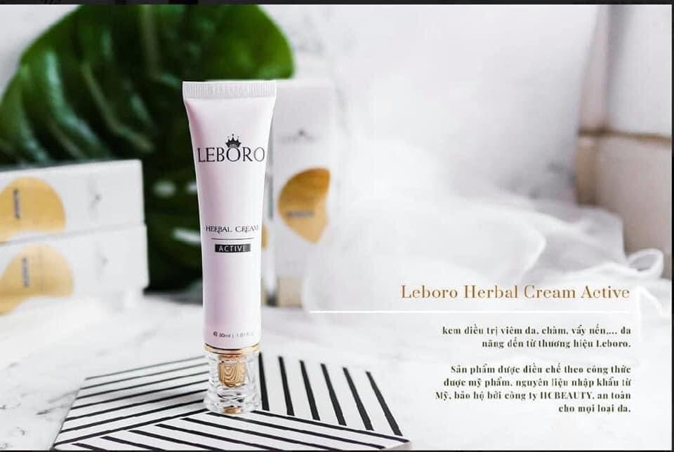 KEM ĐIỀU TRỊ CHÀM LEBORO HERBAL CREAM ACTIVE 30ML