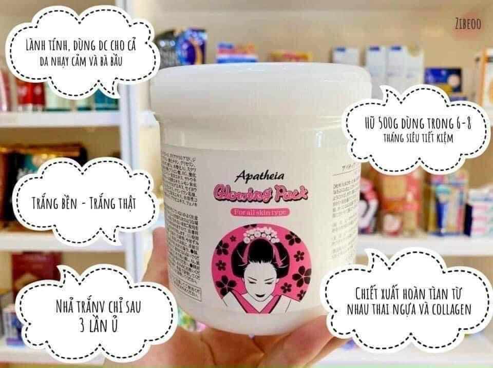 Kem u trang ( body & face) Glowing pack