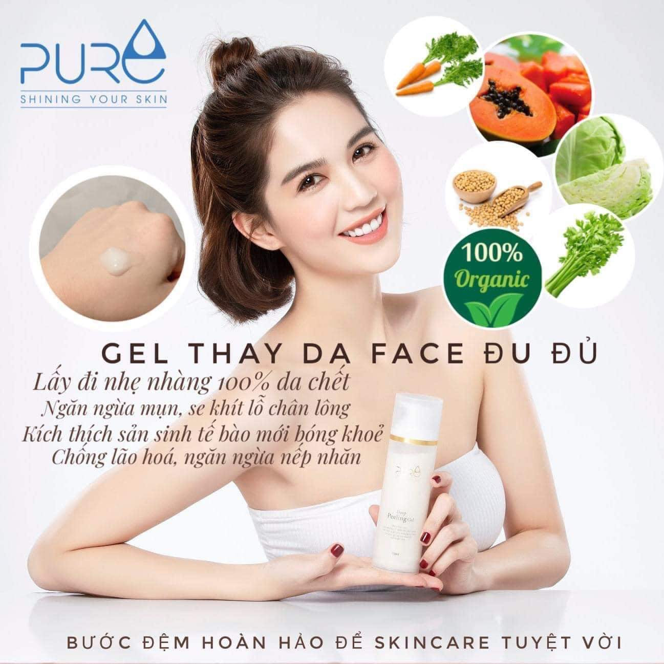 Pure deep peeling gel ( tay da chet Pure)