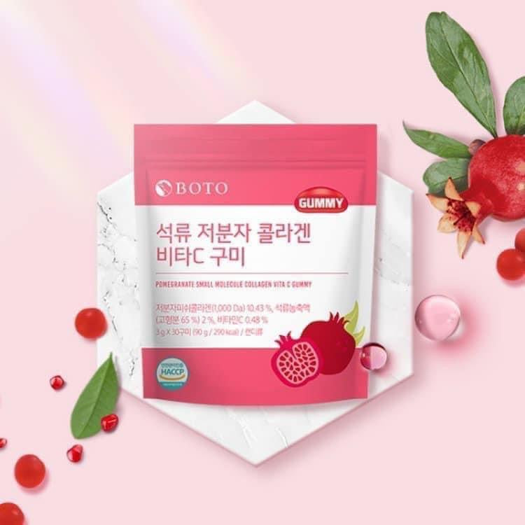 Keo deo gummy Boto Collagen luu vita c