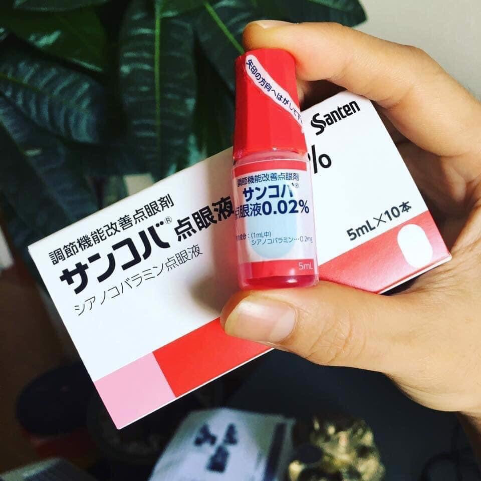 Thuoc nho mat Sancoba Japan (hôp 10lo)