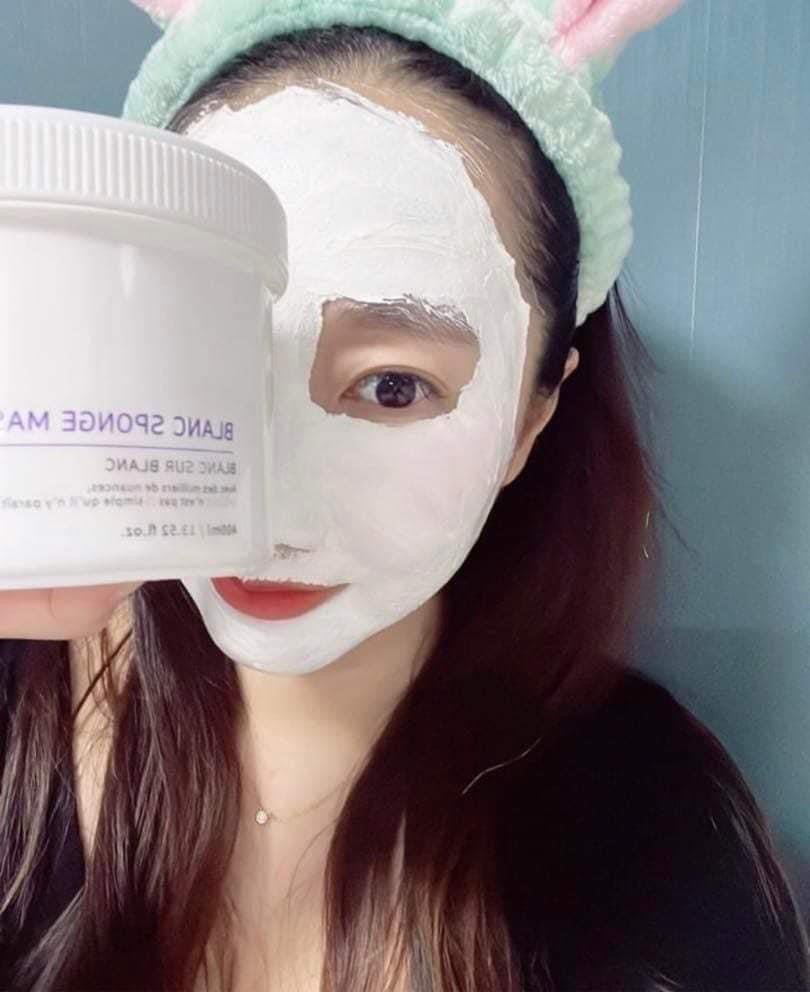Blanc sponge mask mat na u trang