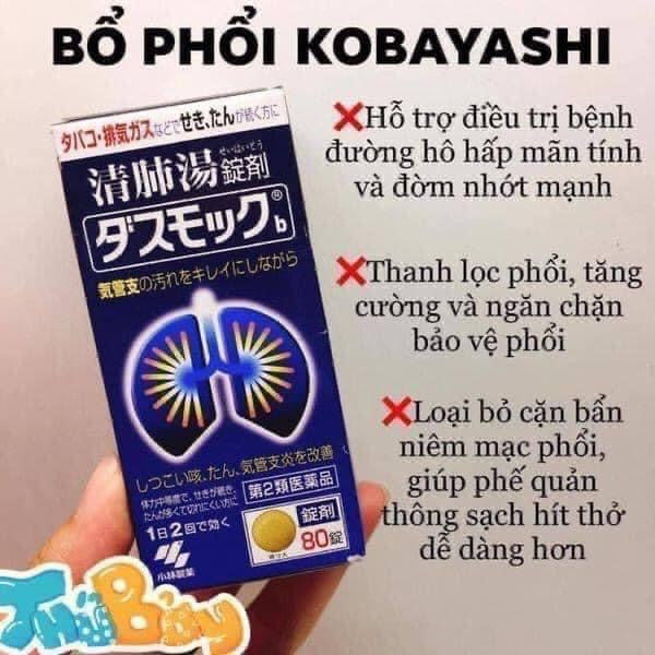 Thuoc bo phoi Kobayashi (80vien)