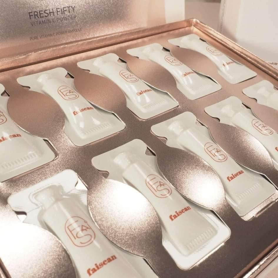 Set serum bot Faiscan vitamin c ( chai serum + hop bot)