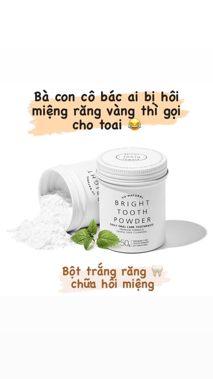 Bright tooth powder ( bot trang rang)