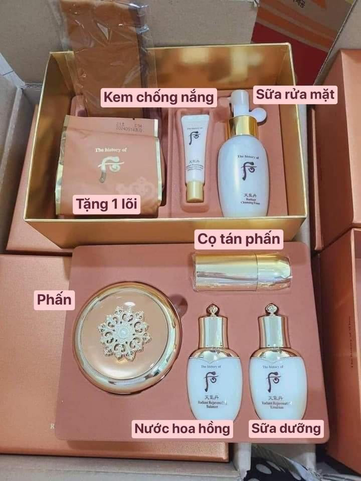 Set cushion Whoo hoa hien