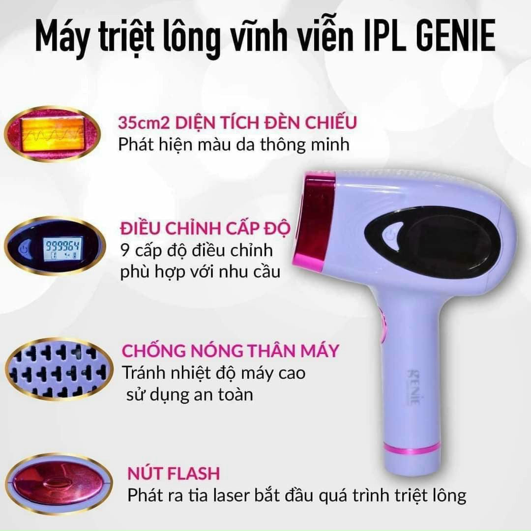 May triet long Genie mau 2022